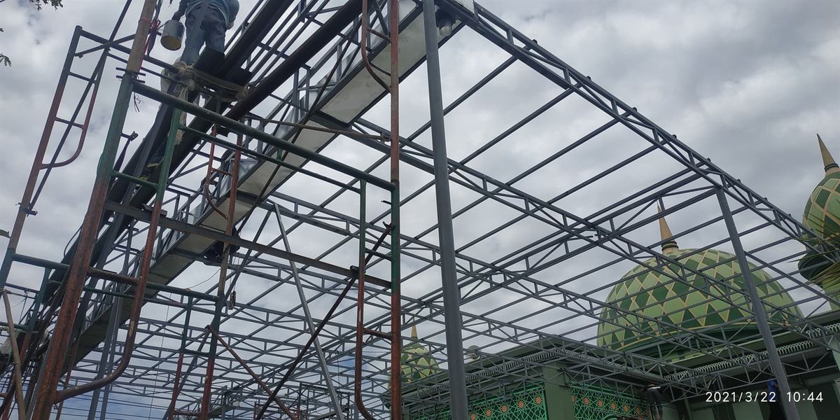 kanopi makodam - Dokumentasi Proyek